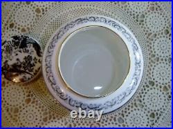 Royal Crown Derby 7 1/4 inch Black Aves Ginger Jar