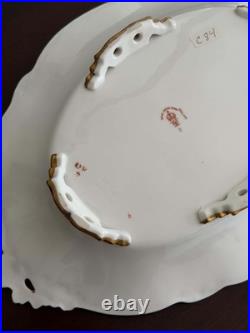 Royal Crown Derby 8731 Imari Footed Fruit Dish 1902 Antique England