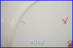 Royal Crown Derby 9820 (5) Dinner Plates, 10 1/4 Cobalt & Rust (B42)