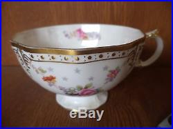 Royal Crown Derby ANTOINETTE Tea Trio Cup / Saucer / Side Plate