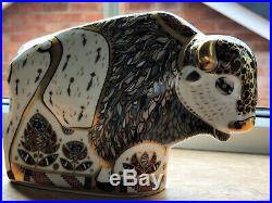 Royal Crown Derby American Bison Limited Edition