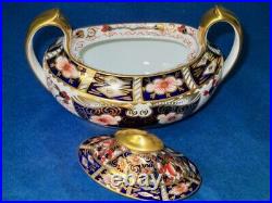 Royal Crown Derby Antique IMARI Cream & Sugar Set made in 1933