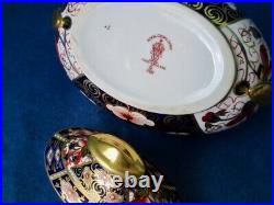 Royal Crown Derby Antique IMARI Cream & Sugar Set made in 1933