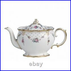 Royal Crown Derby Antoinette 4 Person Teapot 2nd Quality