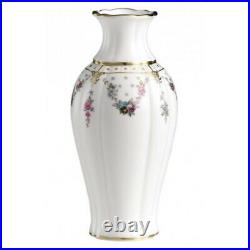 Royal Crown Derby Antoinette Jasmine Vase 2nd Quality