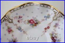 Royal Crown Derby Antoinette Tea Cup Saucer