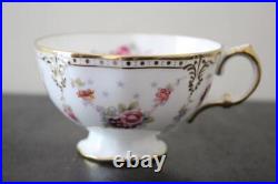 Royal Crown Derby Antoinette Tea Cup Saucer