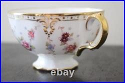 Royal Crown Derby Antoinette Tea Cup Saucer