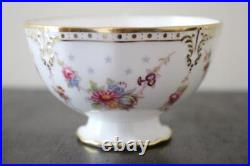 Royal Crown Derby Antoinette Tea Cup Saucer