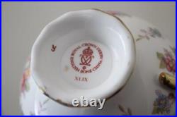 Royal Crown Derby Antoinette Tea Cup Saucer