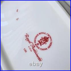 Royal Crown Derby Antoinette Vegetable Bowl Cup Saucer Fine Bone China England