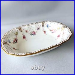 Royal Crown Derby Antoinette Vegetable Bowl Cup Saucer Fine Bone China England