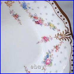 Royal Crown Derby Antoinette Vegetable Bowl Cup Saucer Fine Bone China England