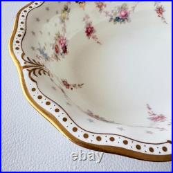 Royal Crown Derby Antoinette Vegetable Bowl Cup Saucer Fine Bone China England