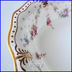 Royal Crown Derby Antoinette Vegetable Bowl Cup Saucer Fine Bone China England