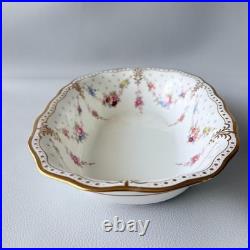 Royal Crown Derby Antoinette Vegetable Bowl Cup Saucer Fine Bone China England