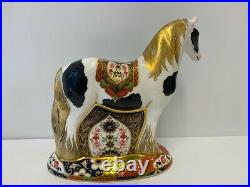 Royal Crown Derby Appleby Stallion Horse Paperweight