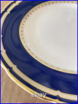 Royal Crown Derby Ashbourne Dinner Plate 5 Piece Setting Store Display