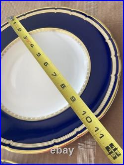 Royal Crown Derby Ashbourne Dinner Plate 5 Piece Setting Store Display