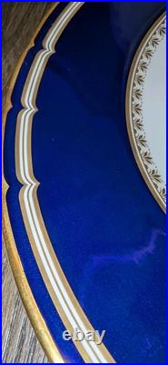 Royal Crown Derby Ashbourne Set Of 4 Dinner & 4 Salad Plates. Retail Value $1788