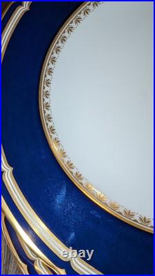 Royal Crown Derby Ashbourne Set Of 4 Dinner & 4 Salad Plates. Retail Value $1788