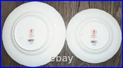 Royal Crown Derby Ashbourne Set Of 4 Dinner & 4 Salad Plates. Retail Value $1788