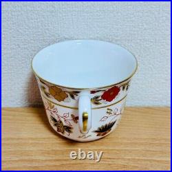 Royal Crown Derby Asian Rose Cup Saucer Pair Set