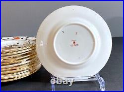 Royal Crown Derby Asian Rose Imari bone china dinner service for 12, exquisite