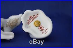 Royal Crown Derby Aurora Polar Bear And Cubs Boris And Alice L/e Paperweights