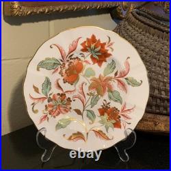 Royal Crown Derby Autumn Gold 8 3/8 Accent Salad Plate 1st Quality England MINT