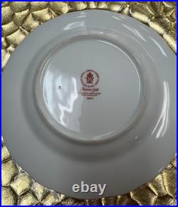 Royal Crown Derby Autumn Gold Accent Plate 8 1/2 New, Store Sample