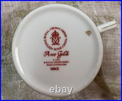 Royal Crown Derby Aves Gold Beaker (Mug), NEW, 3.75 H