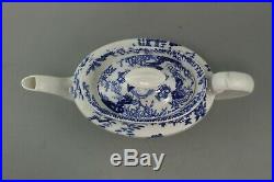Royal Crown Derby BLUE MIKADO 2-Cup Teapot Hard-to-Find & Excellent