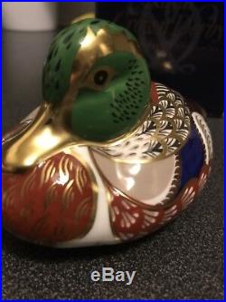 Royal Crown Derby Bakewell Duck Paperweight. Excellent Cond. Rare Ltd Edition