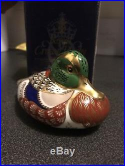 Royal Crown Derby Bakewell Duck Paperweight. Excellent Cond. Rare Ltd Edition