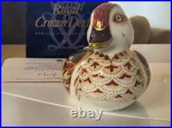Royal Crown Derby Bakewell Duckling 1998-1999 Exclusive Boxed w Certificate