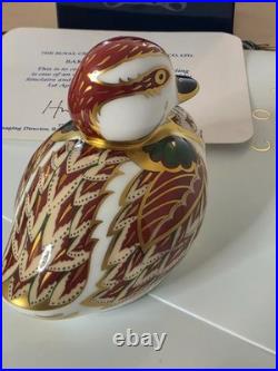 Royal Crown Derby Bakewell Duckling 1998-1999 Exclusive Boxed w Certificate
