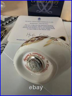 Royal Crown Derby Bakewell Duckling 1998-1999 Exclusive Boxed w Certificate