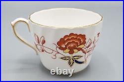 Royal Crown Derby Bali Boston Cup & Saucers Set of 12 FREE USA SHIPPING