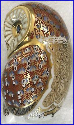 Royal Crown Derby Barn Owl Figurine