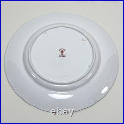 Royal Crown Derby Battersea Plates Set of 6 Luncheon 9.25 England Vintage Imari