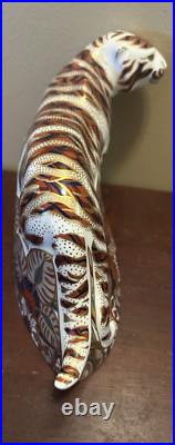 Royal Crown Derby Bengal Tiger Paperweight first quality