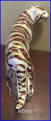Royal Crown Derby Bengal Tiger Paperweight first quality
