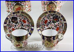 Royal Crown Derby Bird Imari Tea sets Teapot Creamer Sugar bowl 1877