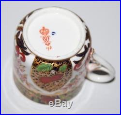 Royal Crown Derby Birds Imari 198 Set of 6 x Tea Cups and Saucers 1887