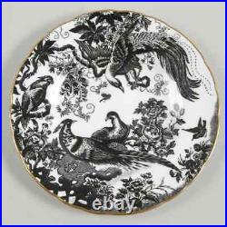 Royal Crown Derby Black Aves Bread & Butter Plate 542599