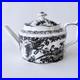Royal-Crown-Derby-Black-Aves-Platinum-Tea-Pot-Bone-China-Floral-7-6-01-wloz