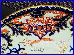 Royal Crown Derby Bloor c1830s Heart-Shaped Imari Dish 10.5 in x 8 Rare England