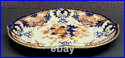 Royal Crown Derby Bloor c1830s Heart-Shaped Imari Dish 10.5 in x 8 Rare England