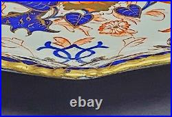 Royal Crown Derby Bloor c1830s Heart-Shaped Imari Dish 10.5 in x 8 Rare England